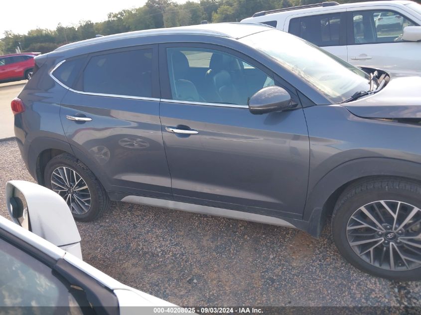 2021 Hyundai Tucson Limited VIN: KM8J33AL2MU292900 Lot: 40208025