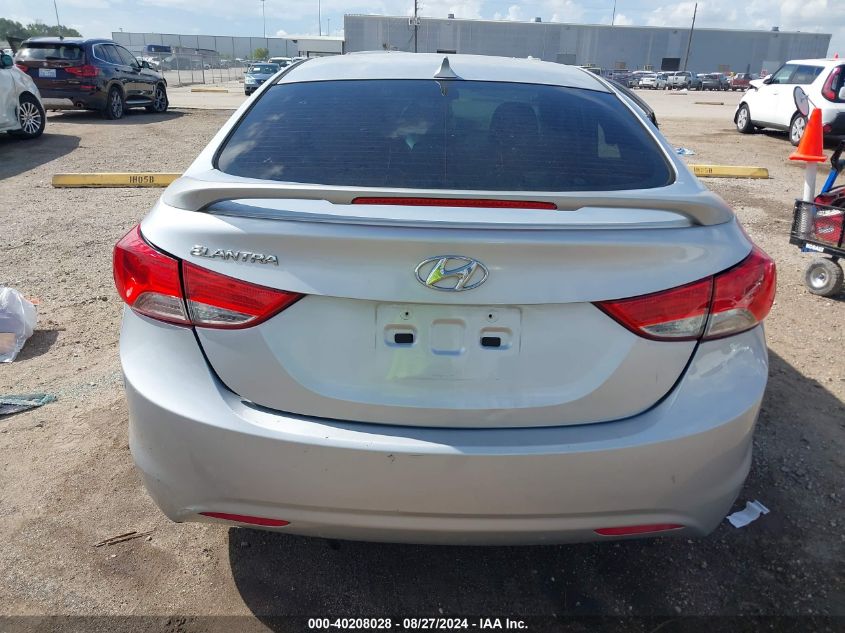 2013 Hyundai Elantra Gls VIN: 5NPDH4AE1DH332999 Lot: 40208028