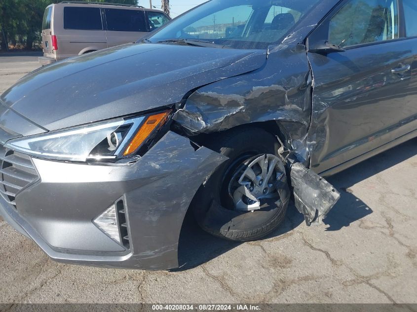 2019 HYUNDAI ELANTRA SE - 5NPD74LF4KH471174