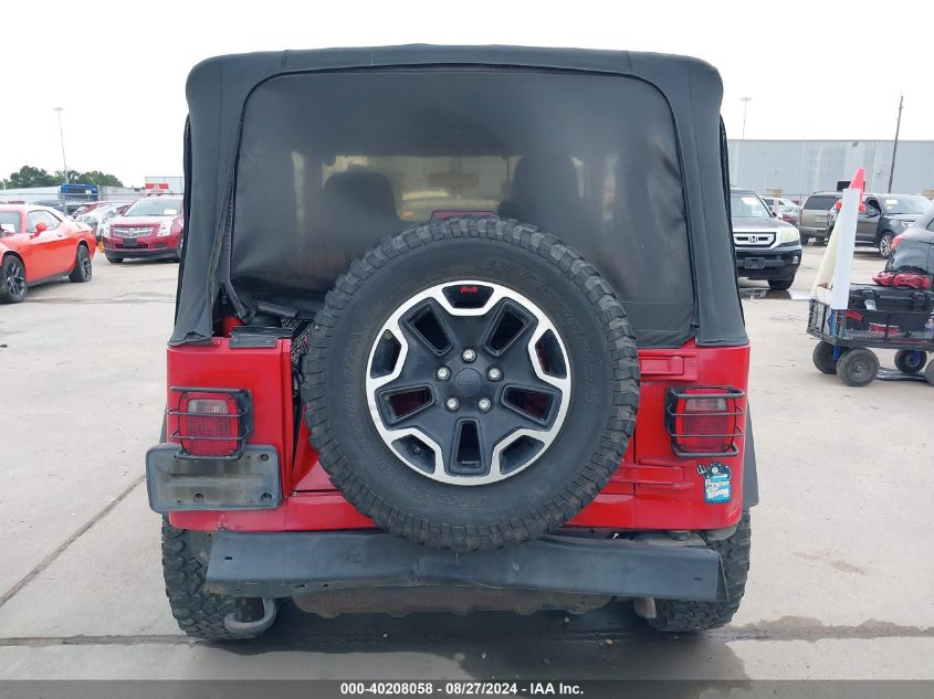 2003 Jeep Wrangler Sport VIN: 1J4FA49S83P321650 Lot: 40208058