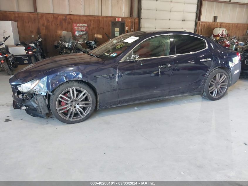 2017 Maserati Ghibli S Q4 VIN: ZAM57RTS5H1218861 Lot: 40208101