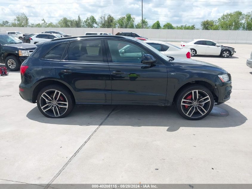 2017 Audi Sq5 3.0T Premium Plus VIN: WA1CCAFPXHA076260 Lot: 40208115