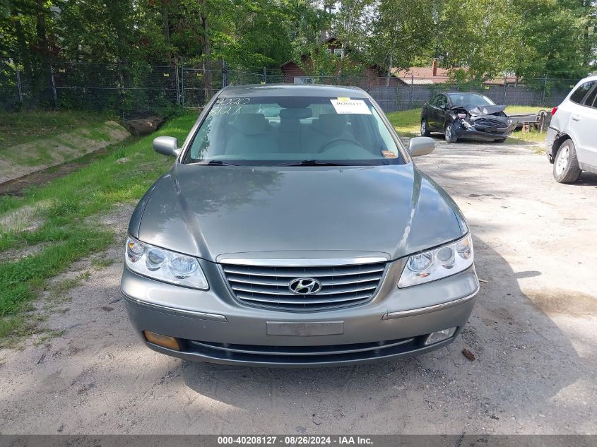 2007 Hyundai Azera Limited/Se VIN: KMHFC46F27A224620 Lot: 40208127