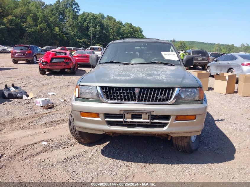 1998 Mitsubishi Montero Sport Ls VIN: JA4MT31PXWP025908 Lot: 40208144