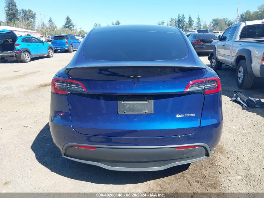 2023 Tesla Model Y Awd/Performance Dual Motor All-Wheel Drive VIN: 7SAYGDEF7PF764977 Lot: 40208148