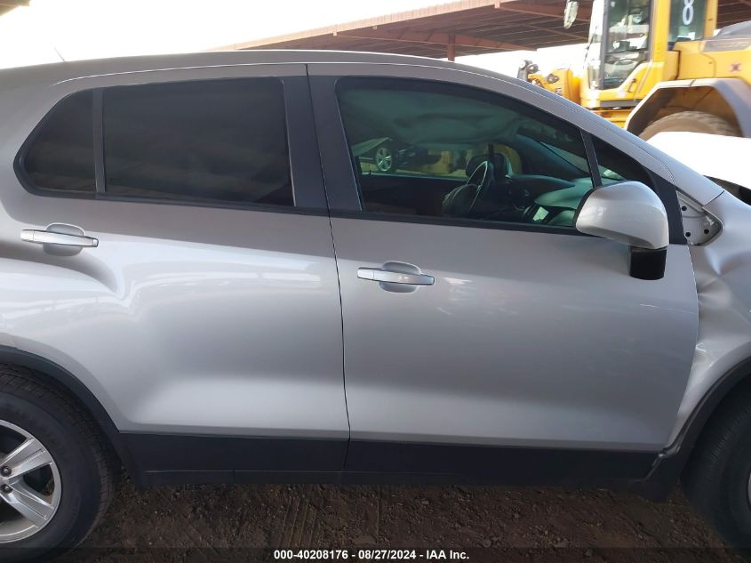 VIN KL7CJKSB0LB028617 2020 CHEVROLET TRAX FWD LS