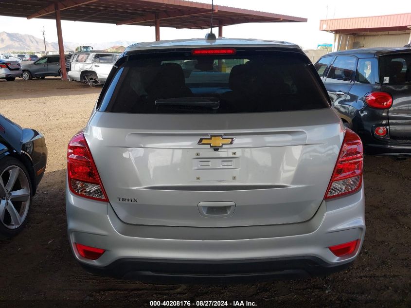 VIN KL7CJKSB0LB028617 2020 CHEVROLET TRAX FWD LS