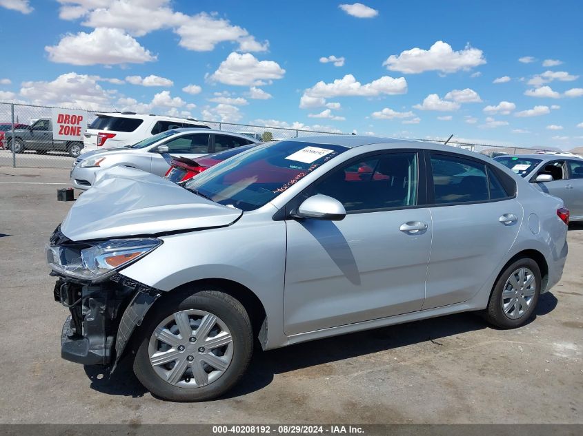 2023 Kia Rio Lx VIN: 3KPA24AD4PE610671 Lot: 40208192