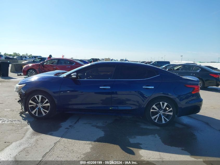 2017 Nissan Maxima 3.5 Platinum VIN: 1N4AA6APXHC380352 Lot: 40208199