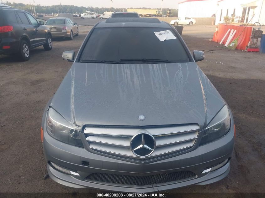 2011 Mercedes-Benz C 300 Luxury 4Matic/Sport 4Matic VIN: WDDGF8BB3BR160405 Lot: 40208208