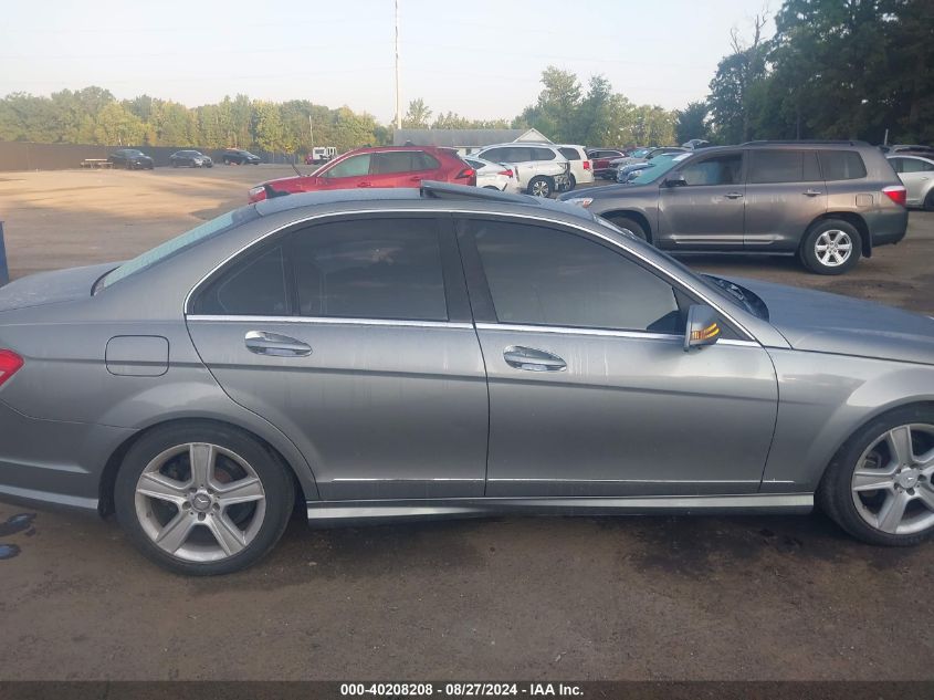 2011 Mercedes-Benz C 300 Luxury 4Matic/Sport 4Matic VIN: WDDGF8BB3BR160405 Lot: 40208208