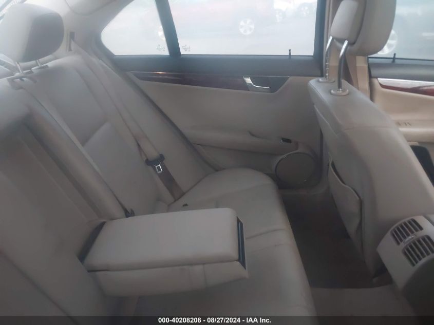 2011 Mercedes-Benz C 300 Luxury 4Matic/Sport 4Matic VIN: WDDGF8BB3BR160405 Lot: 40208208