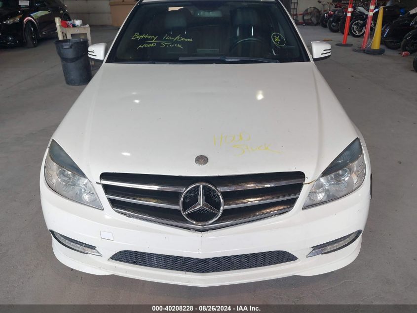 2011 Mercedes-Benz C 300 Luxury 4Matic/Sport 4Matic VIN: WDDGF8BB4BR174359 Lot: 40208228