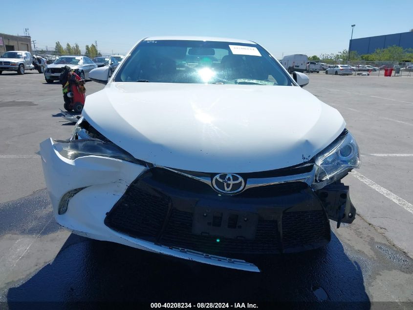 2016 Toyota Camry Se VIN: 4T1BF1FK8GU264085 Lot: 40208234