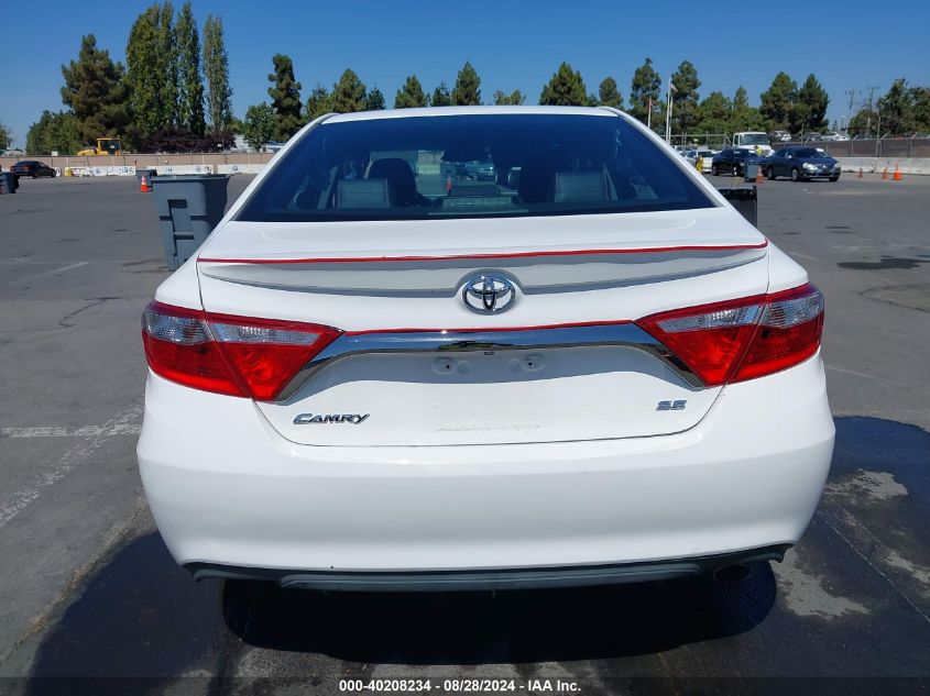 2016 Toyota Camry Se VIN: 4T1BF1FK8GU264085 Lot: 40208234