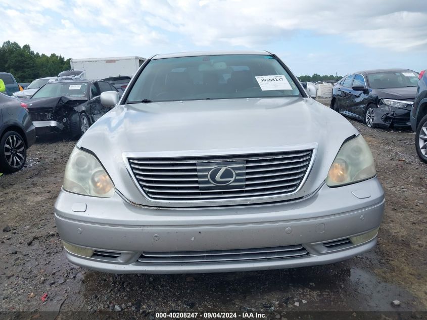 2005 Lexus Ls 430 VIN: JTHBN36F155012688 Lot: 40208247