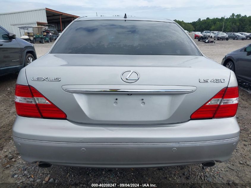 2005 Lexus Ls 430 VIN: JTHBN36F155012688 Lot: 40208247