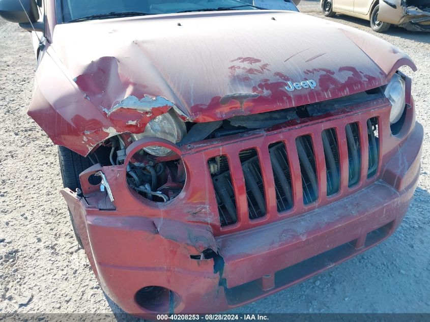 1J8FF47W37D140596 2007 Jeep Compass Sport