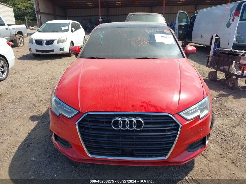 2018 Audi A3 VIN: WAUAUGFF8J1026237 Lot: 40208275