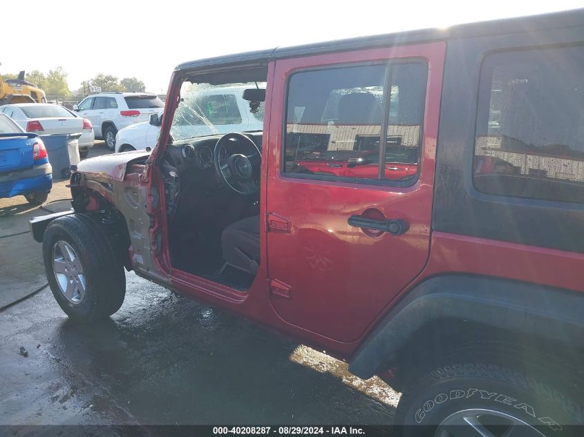 2013 Jeep Wrangler Unlimited Sport VIN: 1C4BJWDG3DL503963 Lot: 40208287