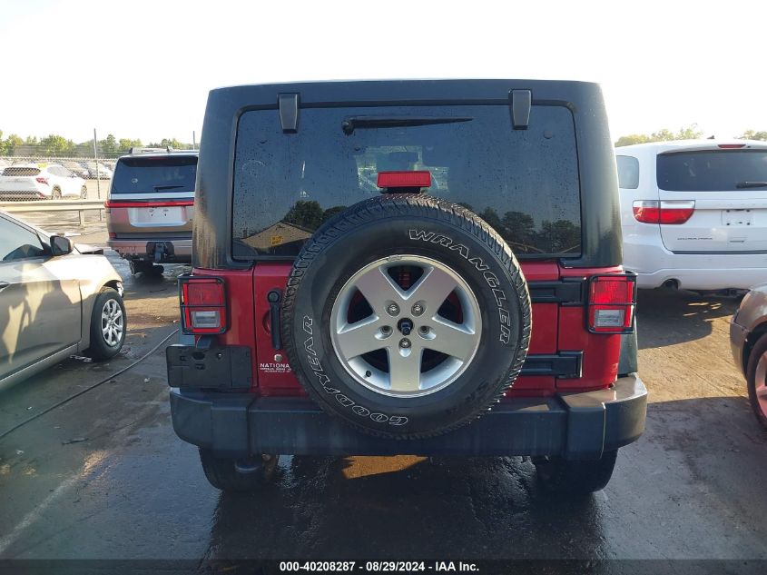 2013 Jeep Wrangler Unlimited Sport VIN: 1C4BJWDG3DL503963 Lot: 40208287