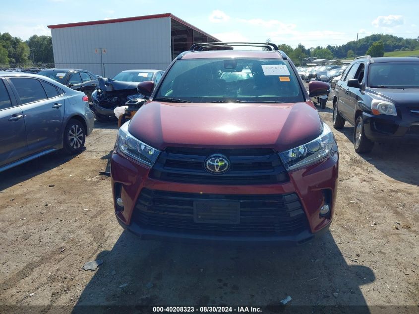 2017 Toyota Highlander Se VIN: 5TDJZRFH9HS432798 Lot: 40208323