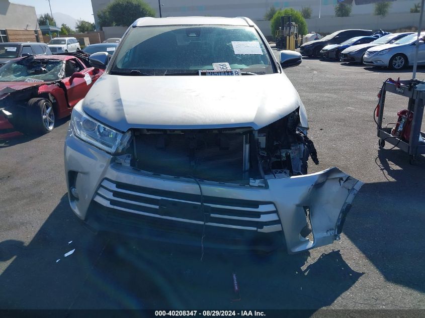 2018 Toyota Highlander Xle VIN: 5TDKZRFH7JS532537 Lot: 40208347