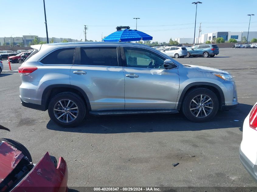 2018 TOYOTA HIGHLANDER XLE - 5TDKZRFH7JS532537