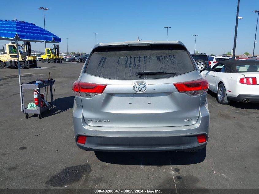 2018 TOYOTA HIGHLANDER XLE - 5TDKZRFH7JS532537