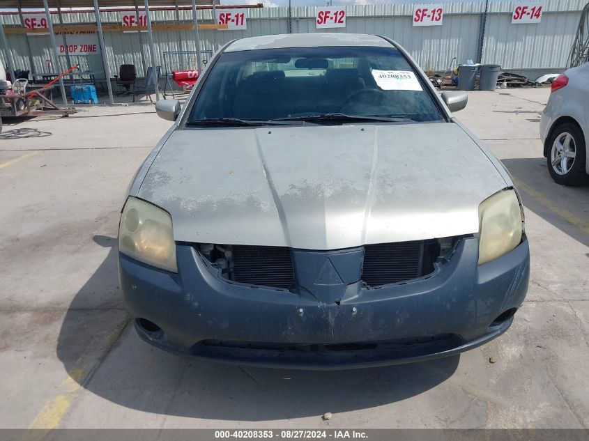 2006 Mitsubishi Galant Es/Se VIN: 4A3AB36F56E010754 Lot: 40208353