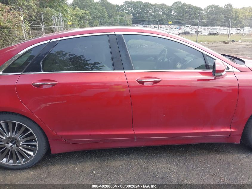 2013 Lincoln Mkz Hybrid VIN: 3LN6L2LU4DR807635 Lot: 40208354