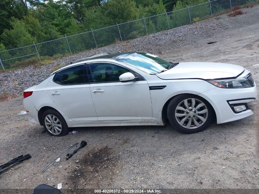 2015 Kia Optima Ex VIN: 5XXGN4A7XFG492966 Lot: 40208372