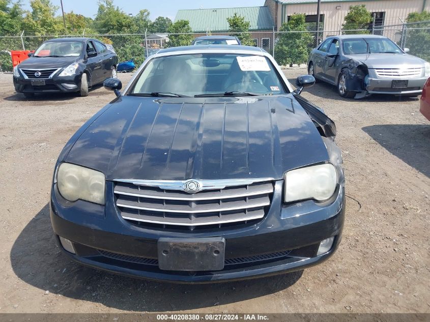 2005 Chrysler Crossfire Limited VIN: 1C3AN69L45X050134 Lot: 40208380