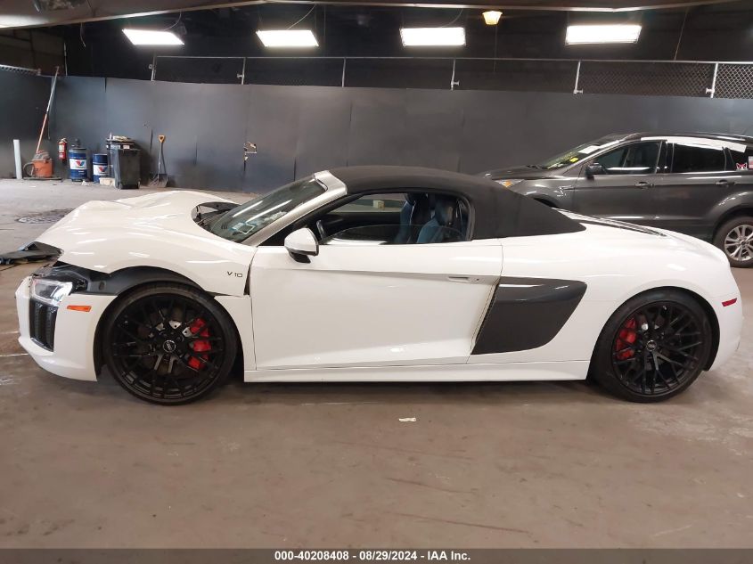 2017 Audi R8 5.2 V10 VIN: WUAVACFX0H7904459 Lot: 40208408