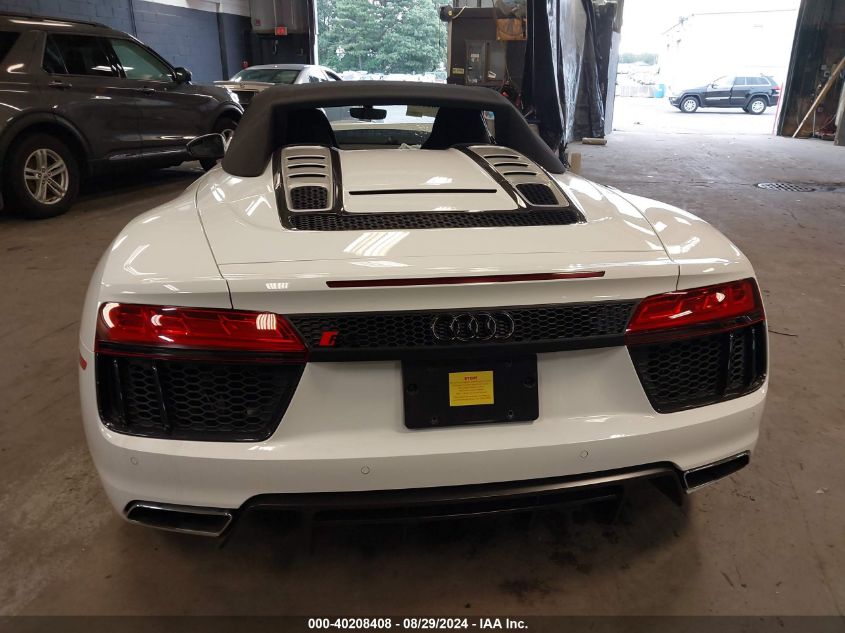 2017 Audi R8 5.2 V10 VIN: WUAVACFX0H7904459 Lot: 40208408