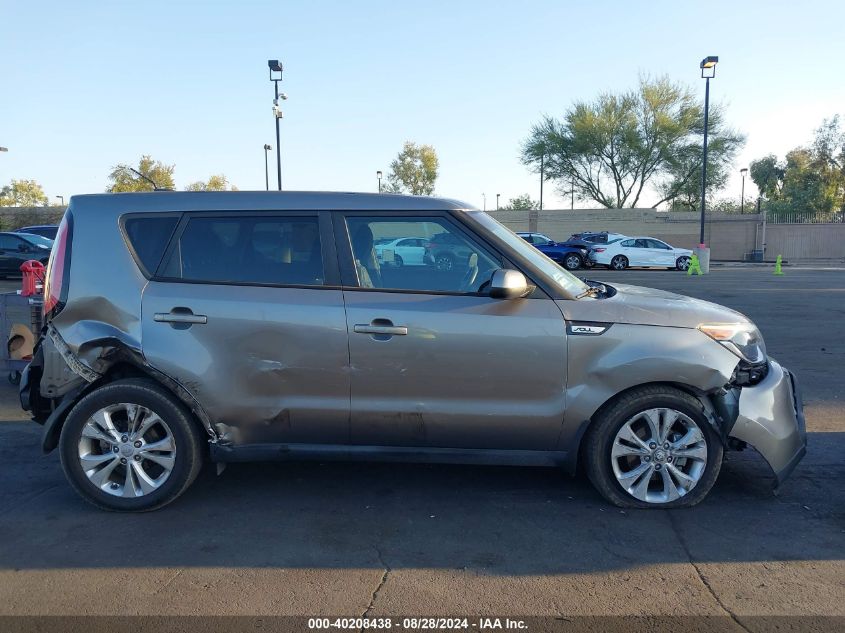 2015 Kia Soul + VIN: KNDJP3A52F7184790 Lot: 40208438