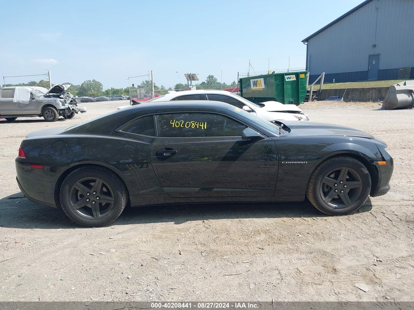 2015 Chevrolet Camaro 1Ls VIN: 2G1FA1E36F9166210 Lot: 40208441