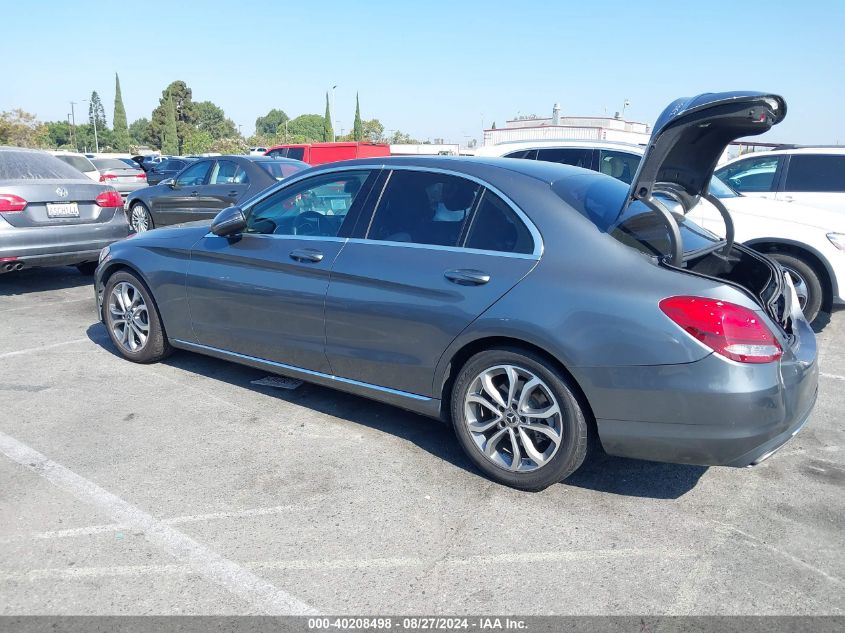 2017 Mercedes-Benz C 300 Luxury/Sport VIN: 55SWF4JB9HU213394 Lot: 40208498