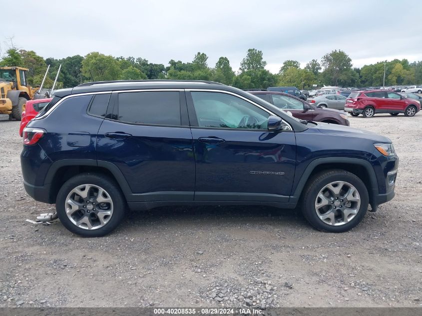 2020 Jeep Compass Limited 4X4 VIN: 3C4NJDCB7LT112339 Lot: 40208535