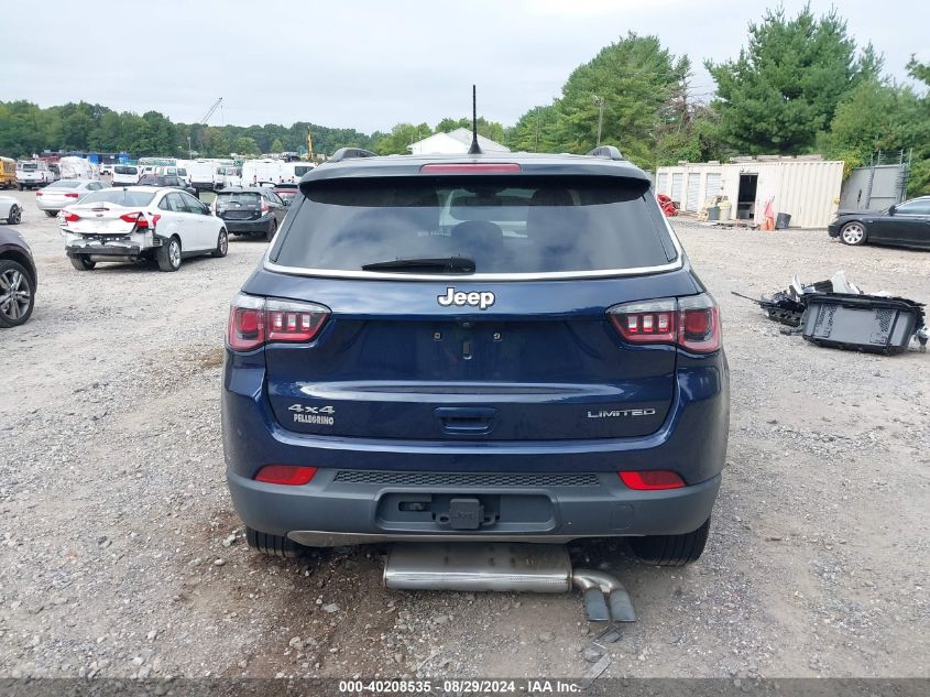 2020 Jeep Compass Limited 4X4 VIN: 3C4NJDCB7LT112339 Lot: 40208535