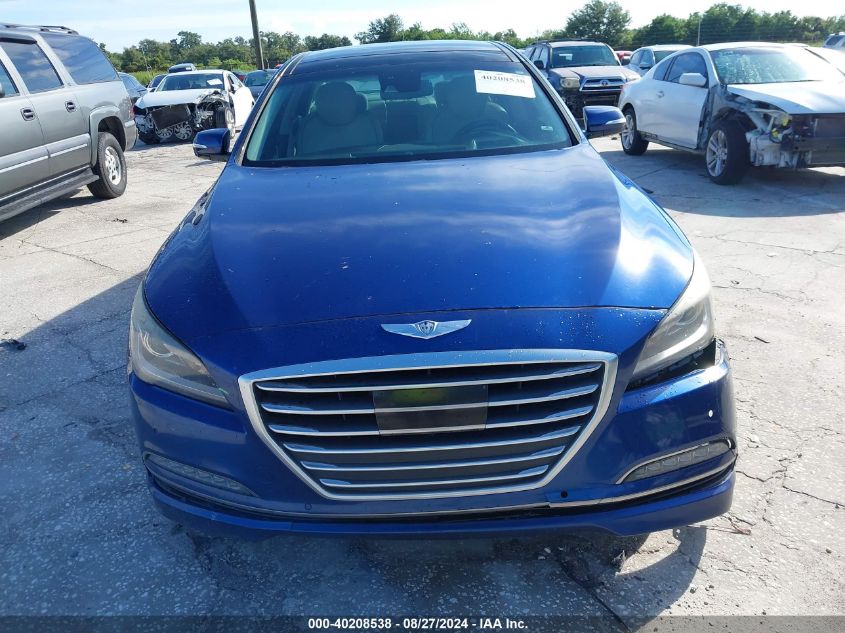 2015 Hyundai Genesis 5.0L VIN: KMHGN4JF7FU063393 Lot: 40208538