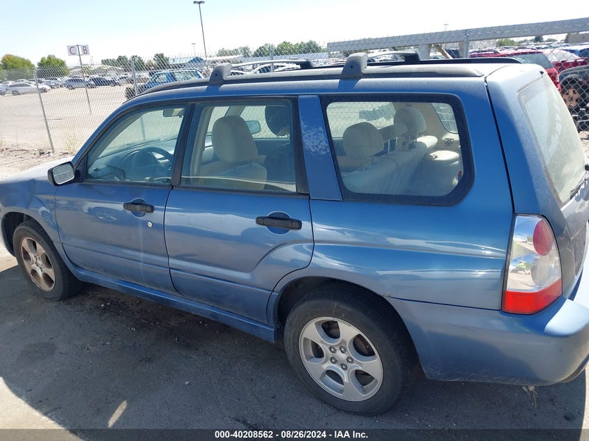 2007 Subaru Forester 2.5X VIN: JF1SG63627H730078 Lot: 40208562