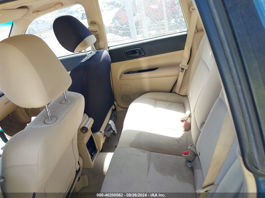 2007 Subaru Forester 2.5X VIN: JF1SG63627H730078 Lot: 40208562