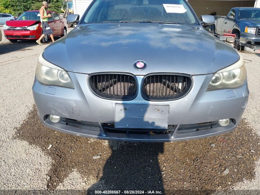 WBANF33566CS34466 2006 BMW 525Xi