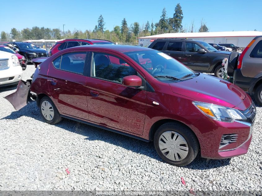 2023 Mitsubishi Mirage G4 Es VIN: ML32FUFJ8PHF04408 Lot: 40208572