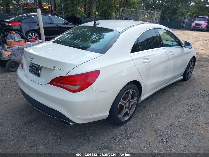 2014 Mercedes-Benz Cla 250 4Matic VIN: WDDSJ4GB3EN144615 Lot: 40208582