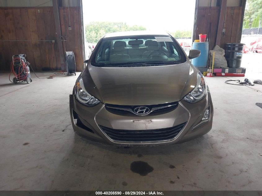 2015 Hyundai Elantra Se VIN: 5NPDH4AE4FH573975 Lot: 40208590