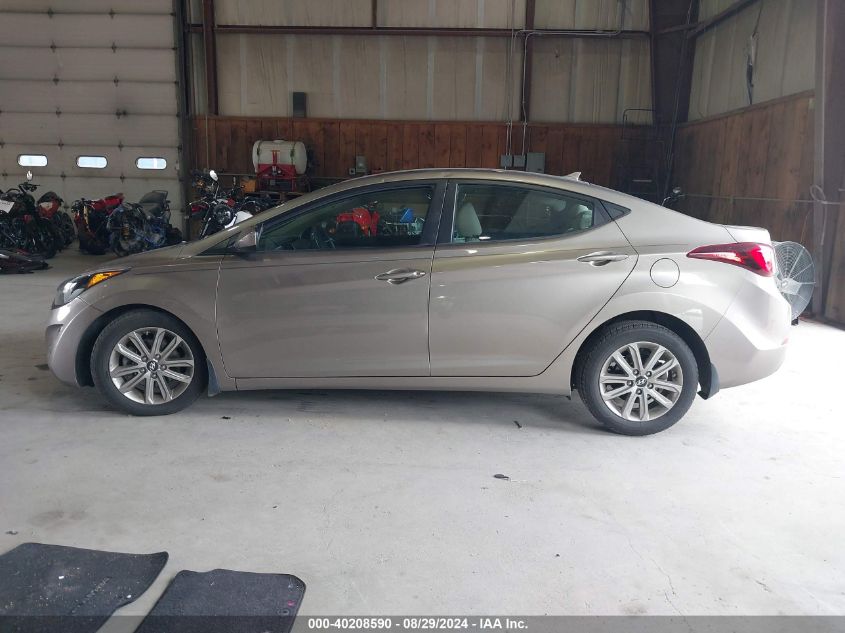 2015 Hyundai Elantra Se VIN: 5NPDH4AE4FH573975 Lot: 40208590