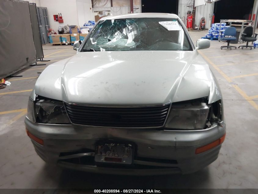 1997 Lexus Ls 400 VIN: JT8BH28F4V0092726 Lot: 40208594