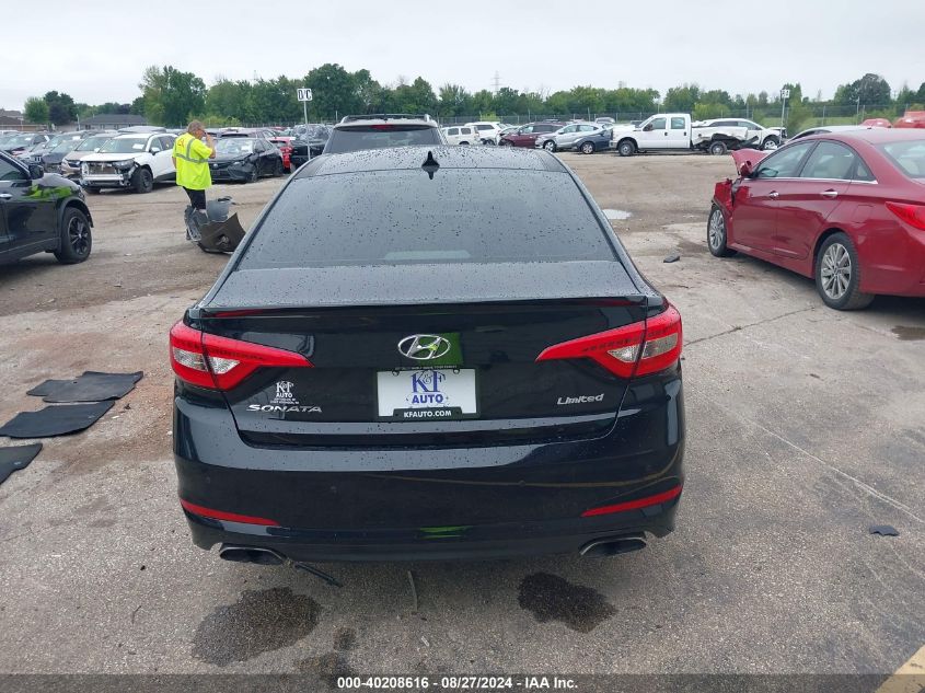 5NPE34AF6GH288529 2016 Hyundai Sonata Limited